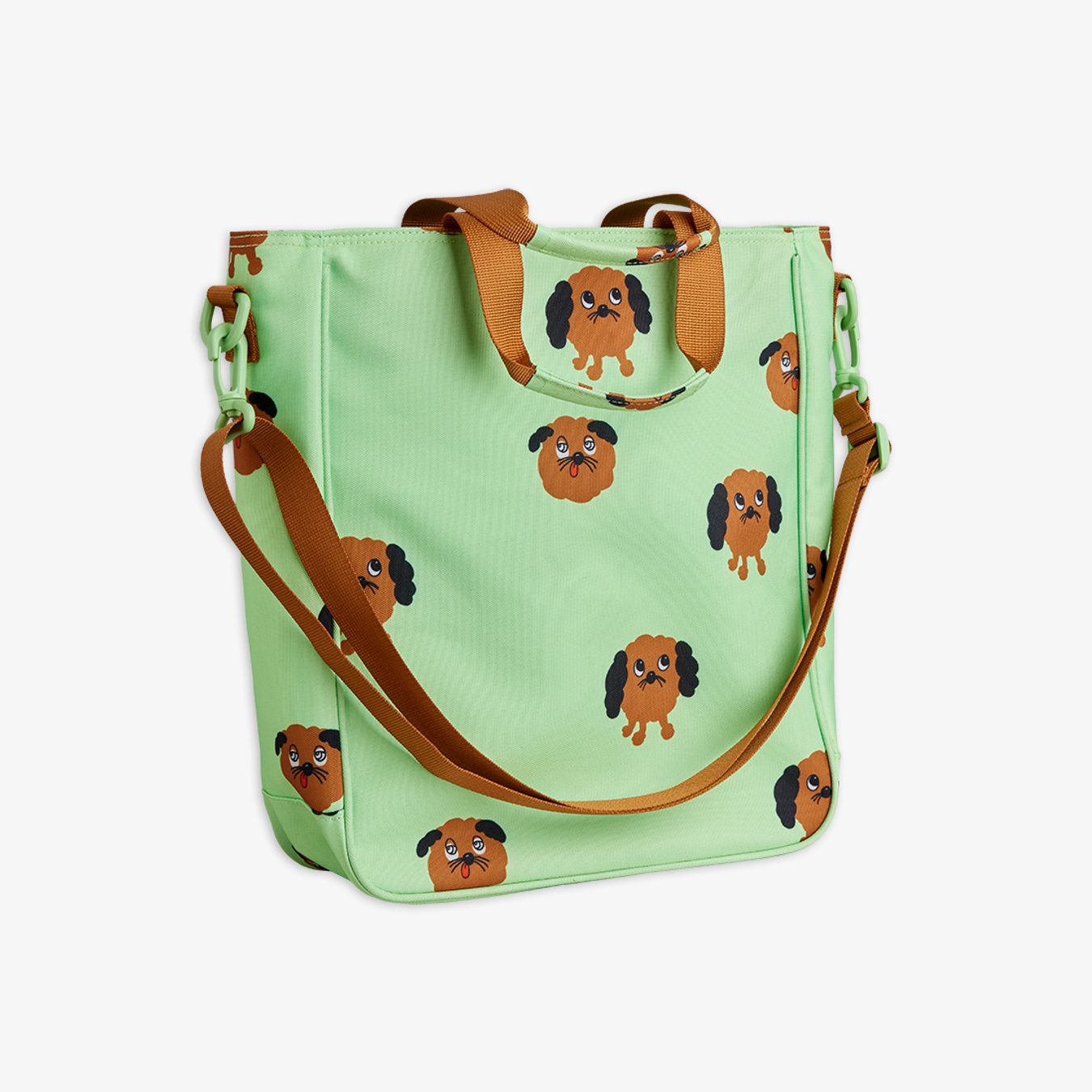 Doggies Complimentary Bag Green | Mini Rodini