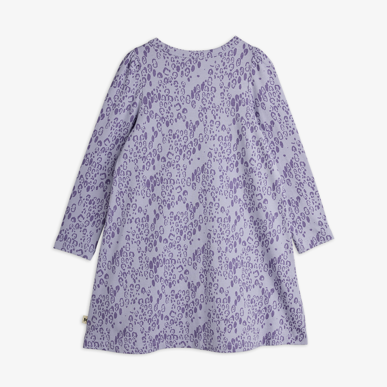 mini rodini leopard dress Leopard AOP Brushed Jersey Dress by Mini Rodini Junior Edition