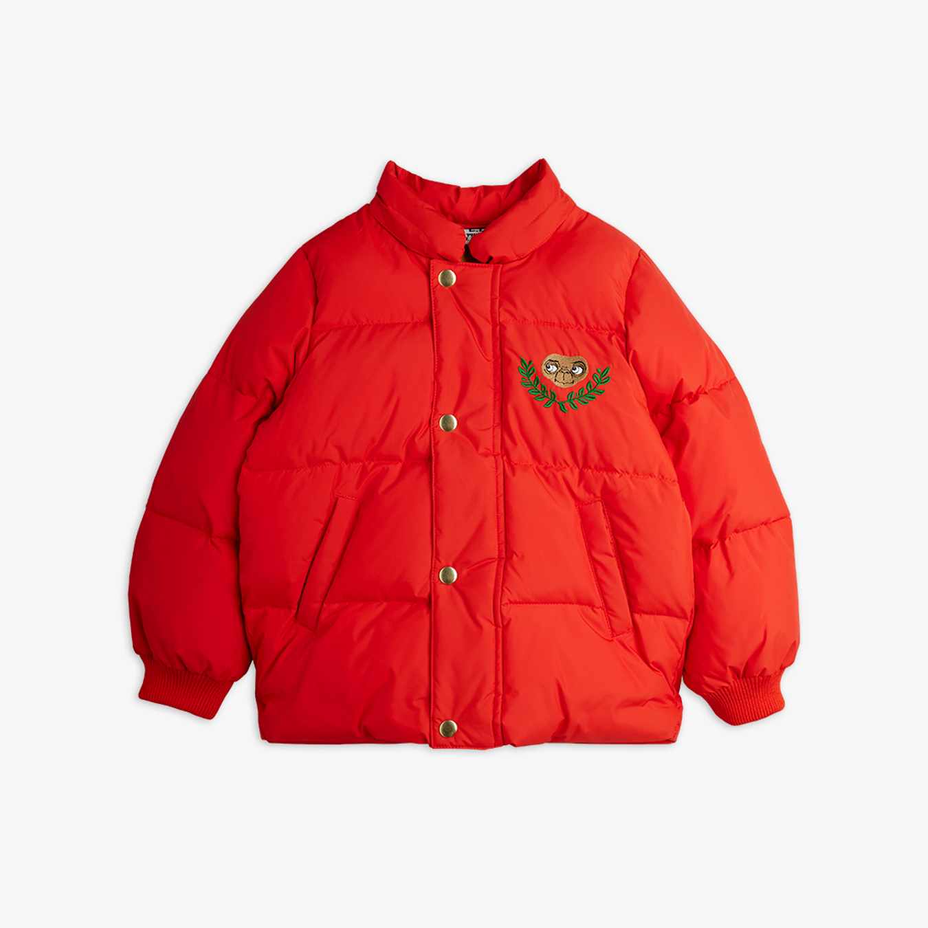 E.T. Hooded Puffer Red | Mini Rodini