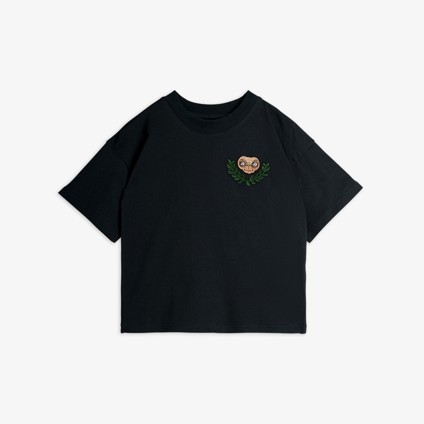 mini rodini マーメイド Tシャツ 80/86 E.T. Embroidered T-Shirt | Mini Rodini