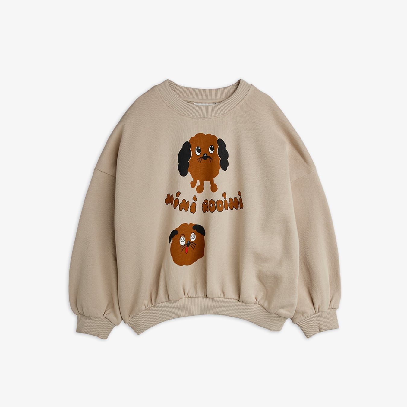 Doggies Sweatshirt Grey | Mini Rodini