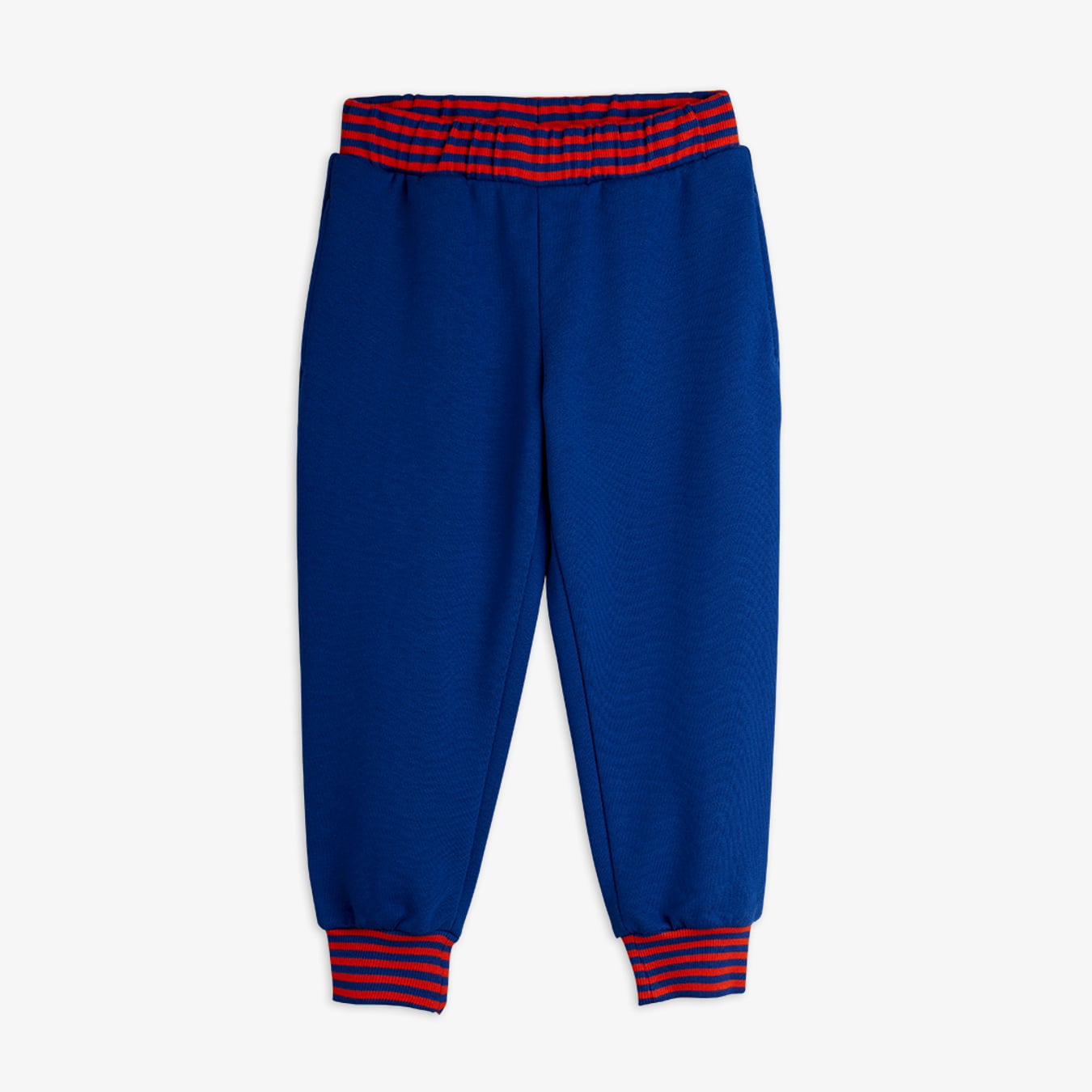 Striped Rib Sweatpants Blue