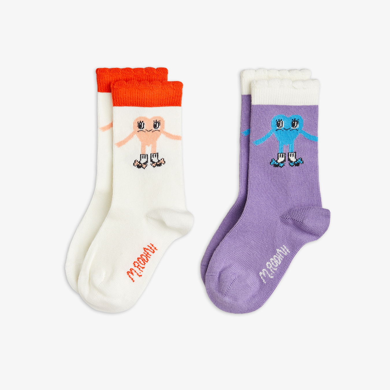 Heart In Shoes 2-Pack Strumpor