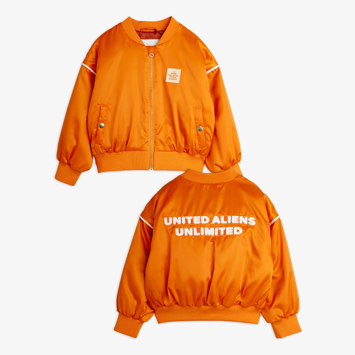 Travel Agency Baseball Jacket | Mini Rodini | Mini Rodini