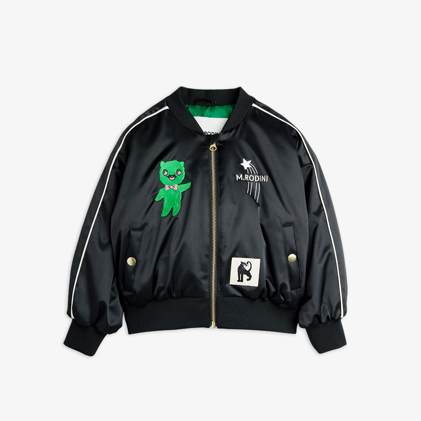 United Aliens Unlimited Baseball Jacket Black | Mini Rodini | Mini