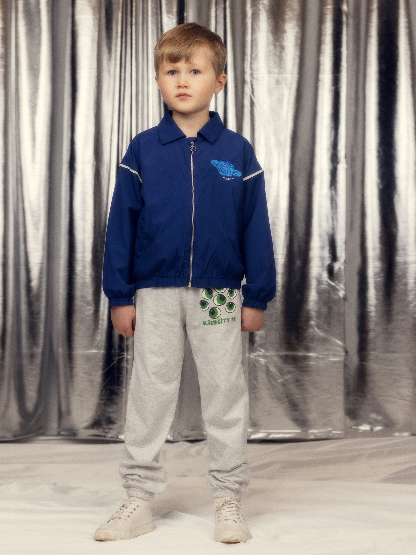 Planet Nylon Jacket | Mini Rodini | Mini Rodini