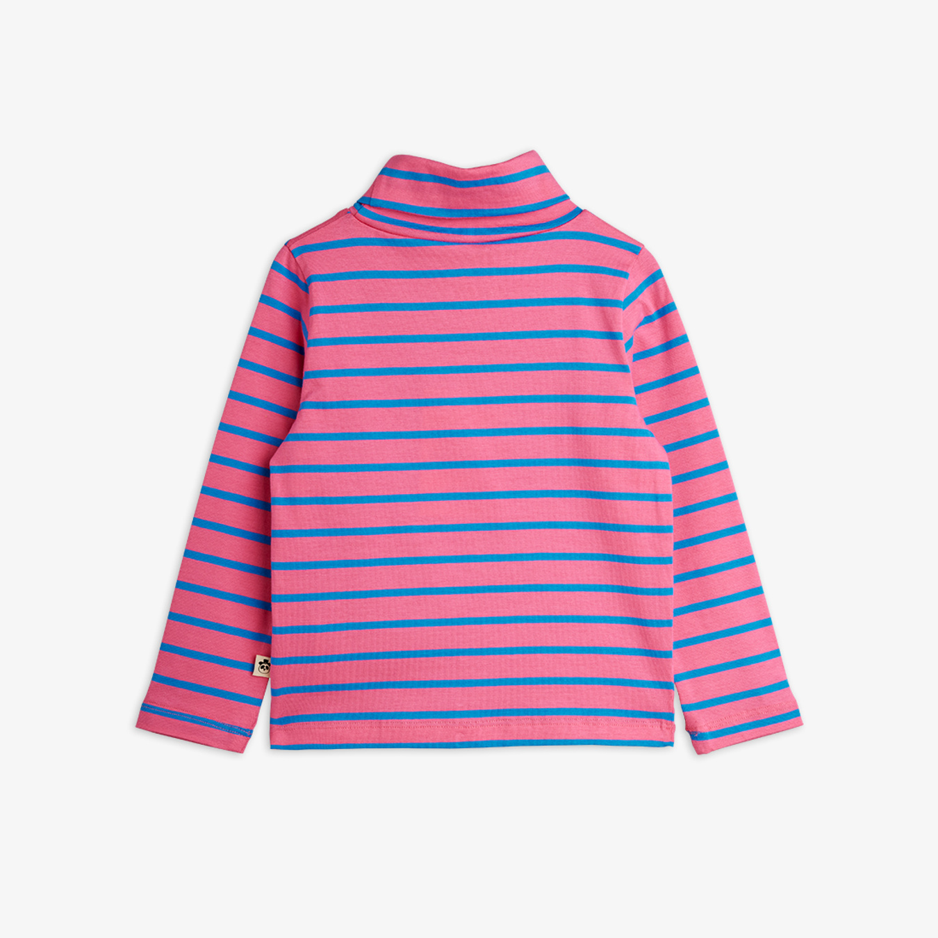Stripe Turtleneck Top Pink | Mini Rodini | Mini Rodini