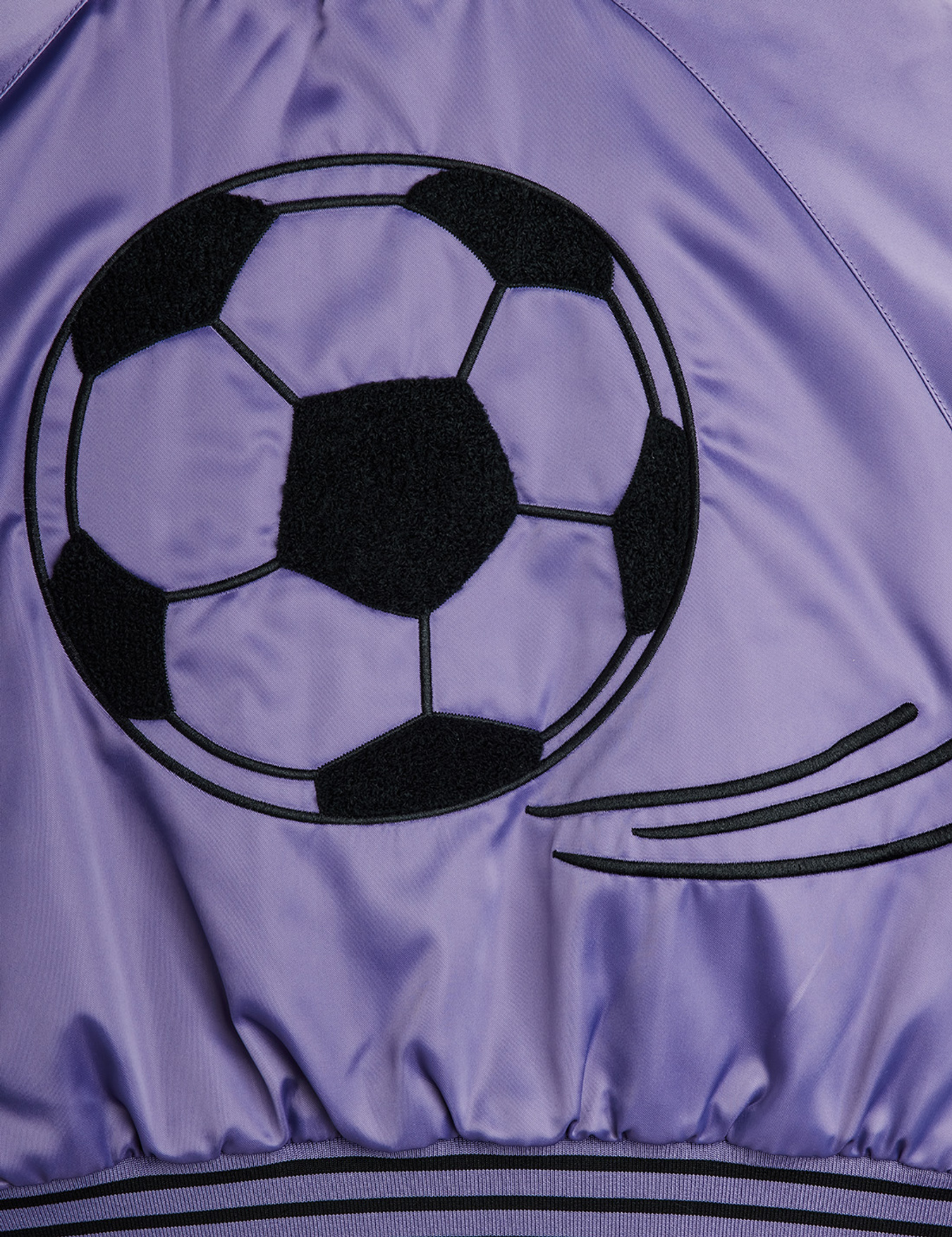 Football Baseball Jacket Purple | Mini Rodini