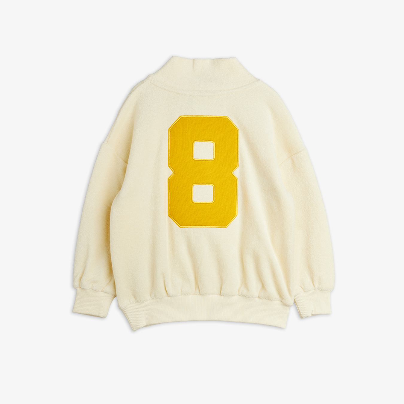 Alien City FC Half Zip Sweatshirt Offwhite | Mini Rodini
