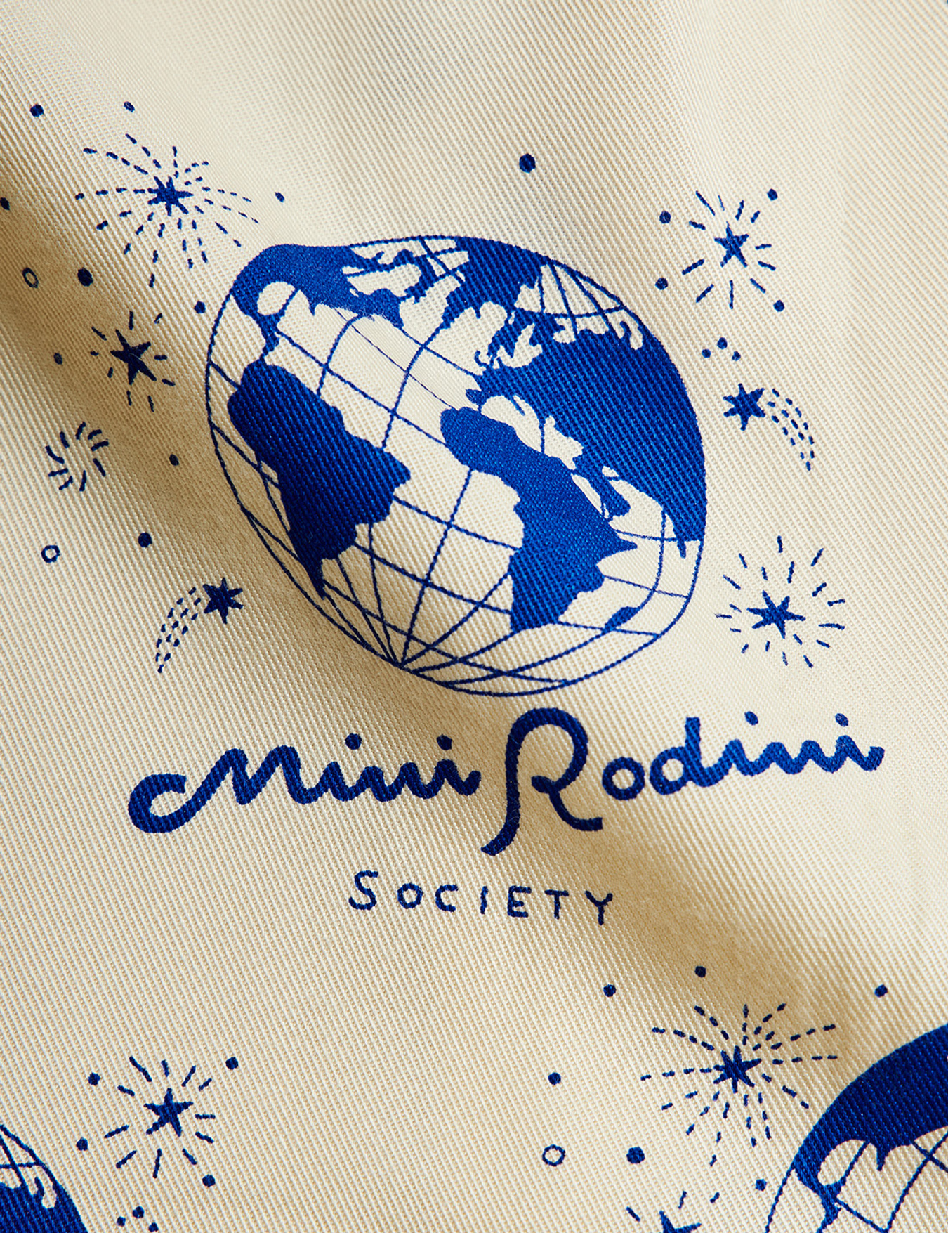 Society Woven Shorts White | Mini Rodini