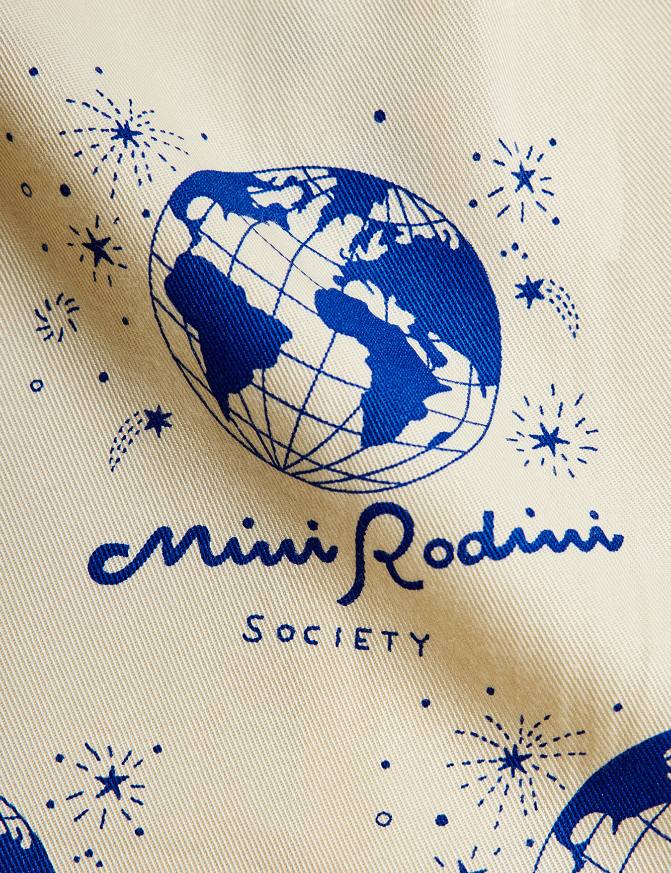 Society Woven Trousers White | Mini Rodini