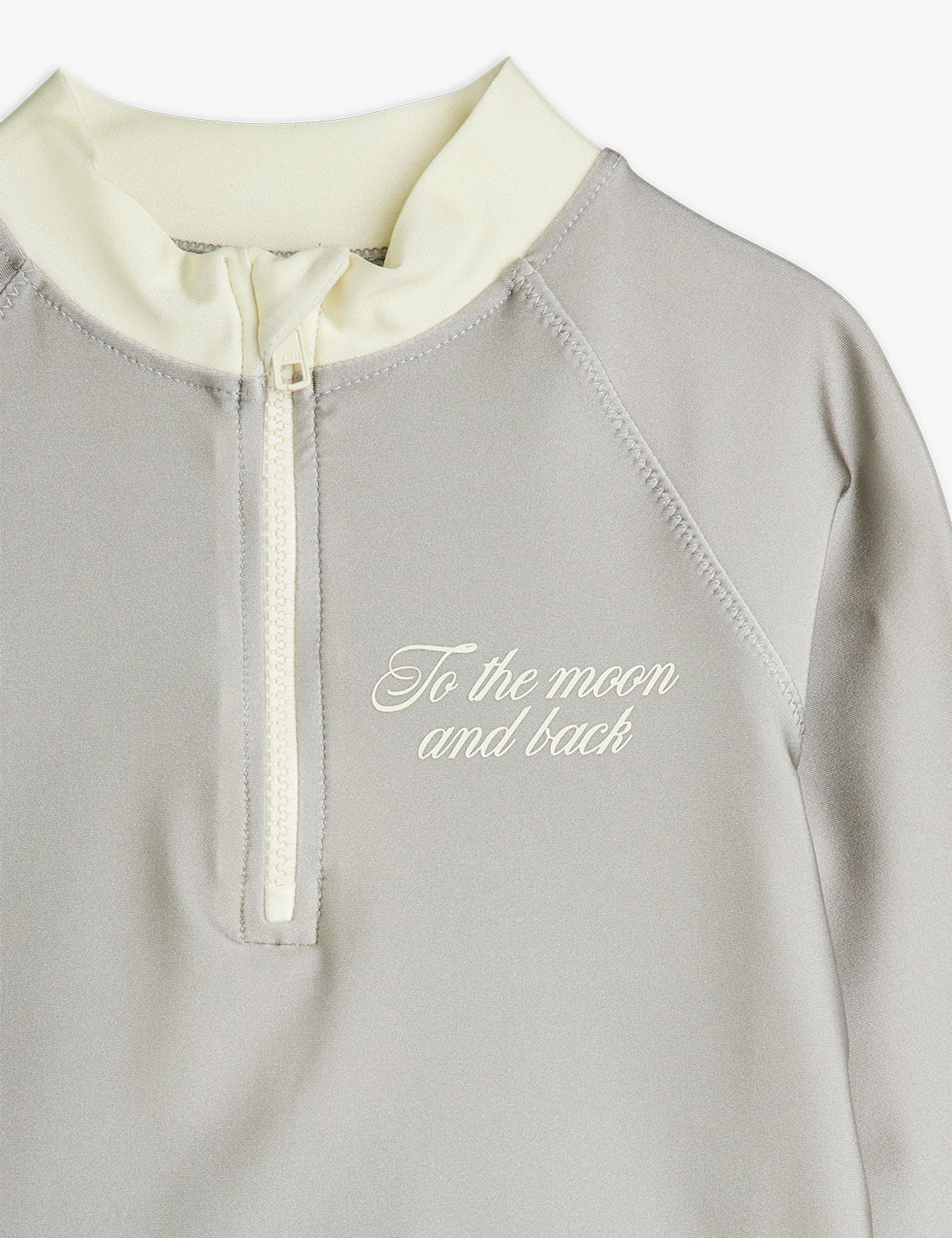 To the Moon UV Top Grey | Mini Rodini