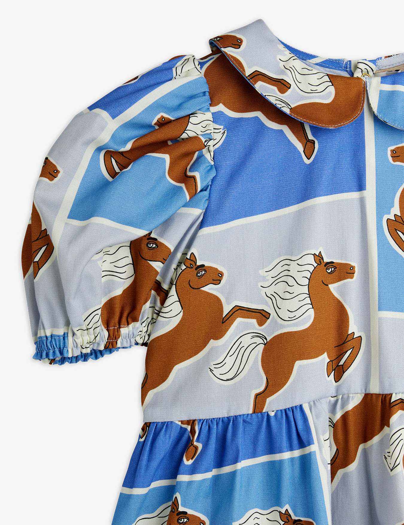 wild horses embroidered mini dress Western Style Horse Tapestry Mini Dress