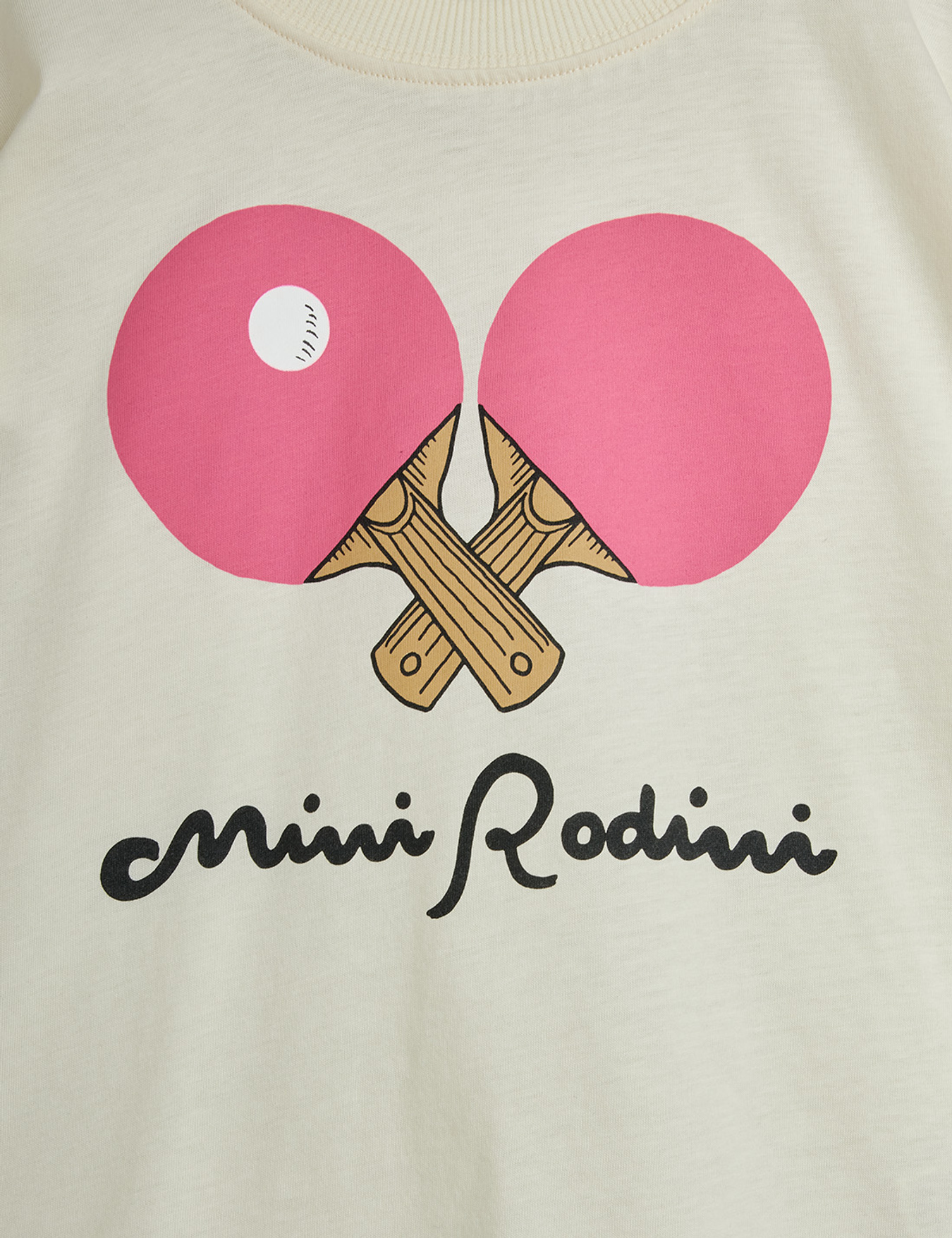 mini rodini マーメイド Tシャツ 80/86 Table Tennis T-Shirt White | Mini Rodini