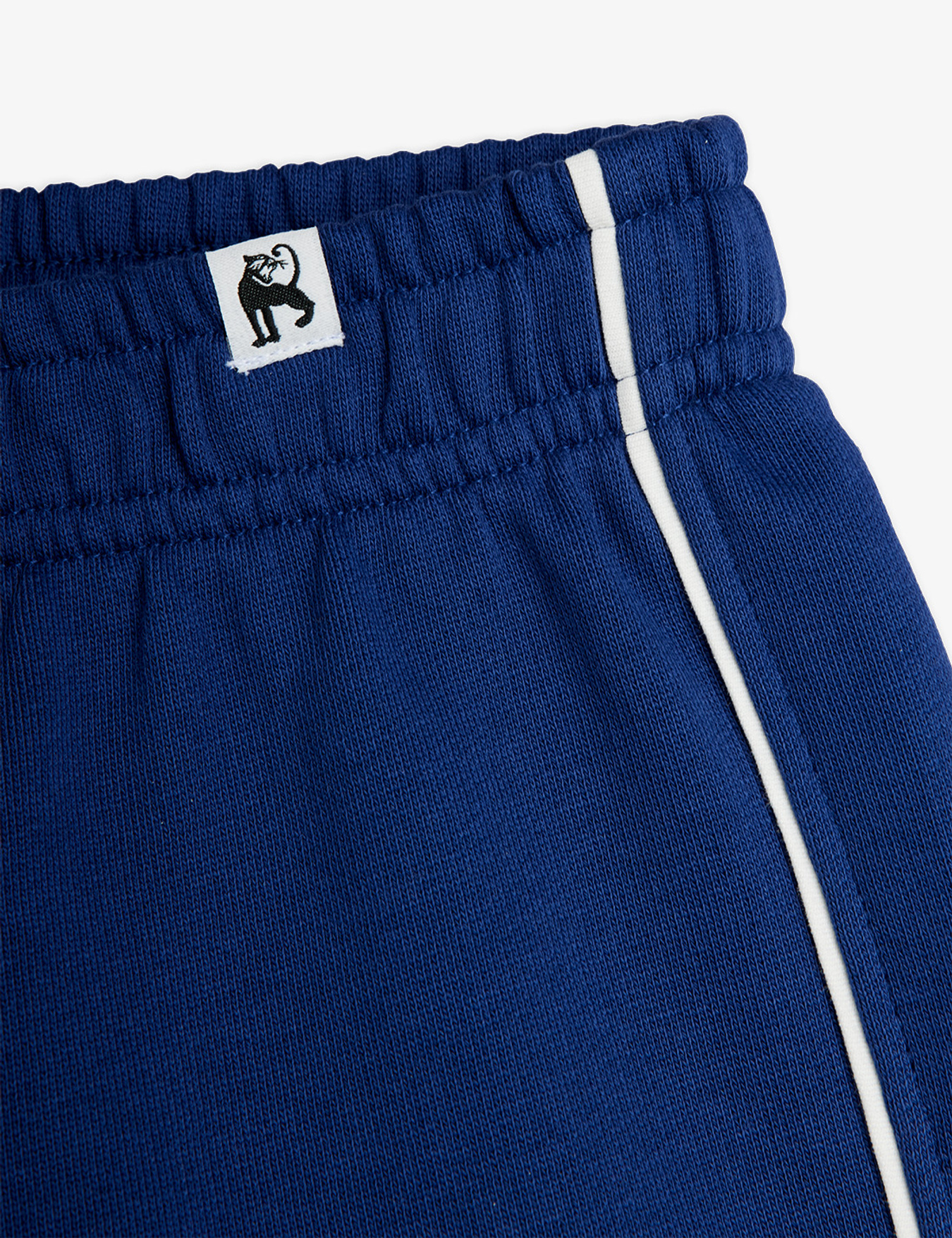 Plain Piping Sweathorts Blue | Mini Rodini