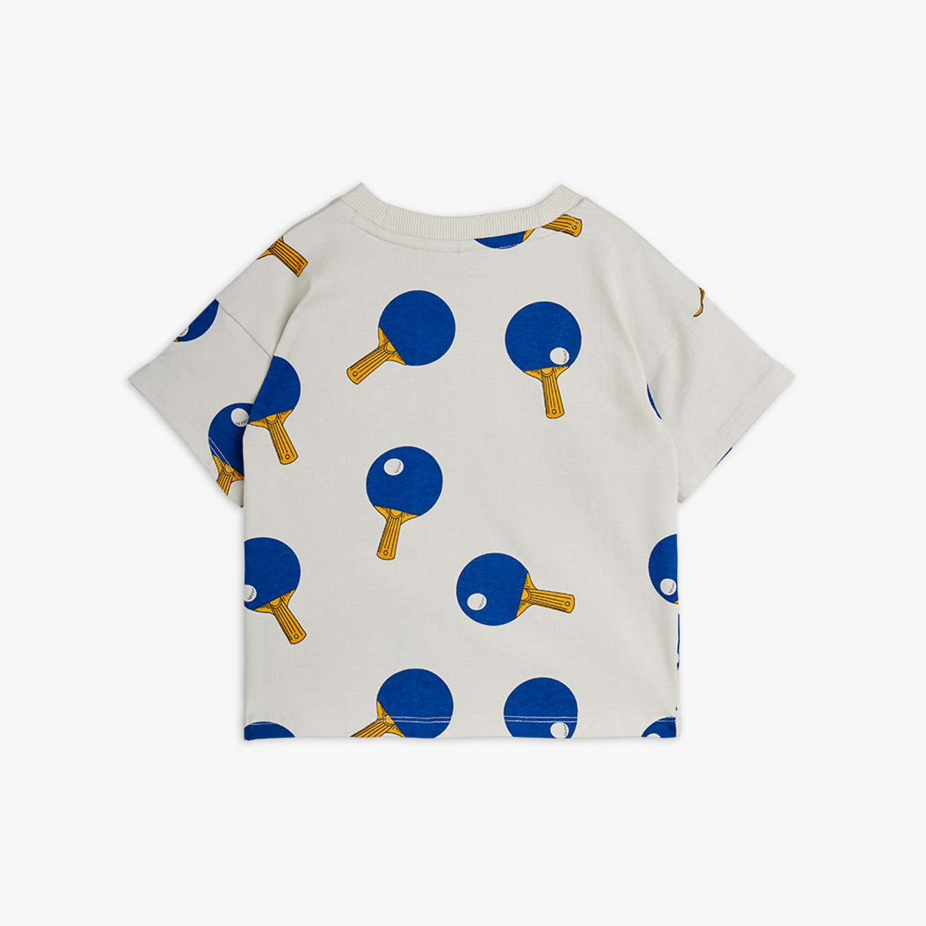 Table Tennis Print T-Shirt Grey | Mini Rodini