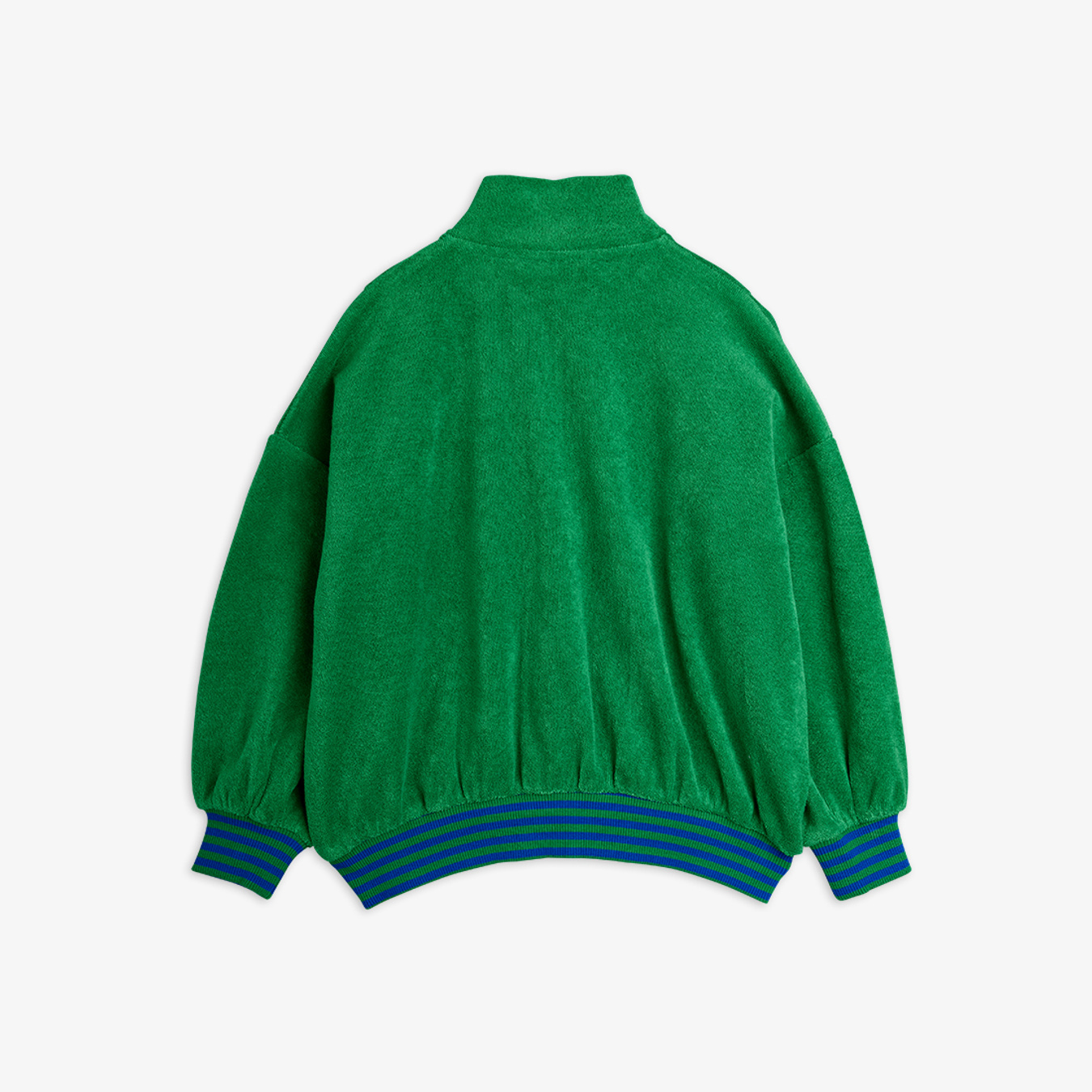 Table Tennis Patch Terry Cardigan Green | Mini Rodini