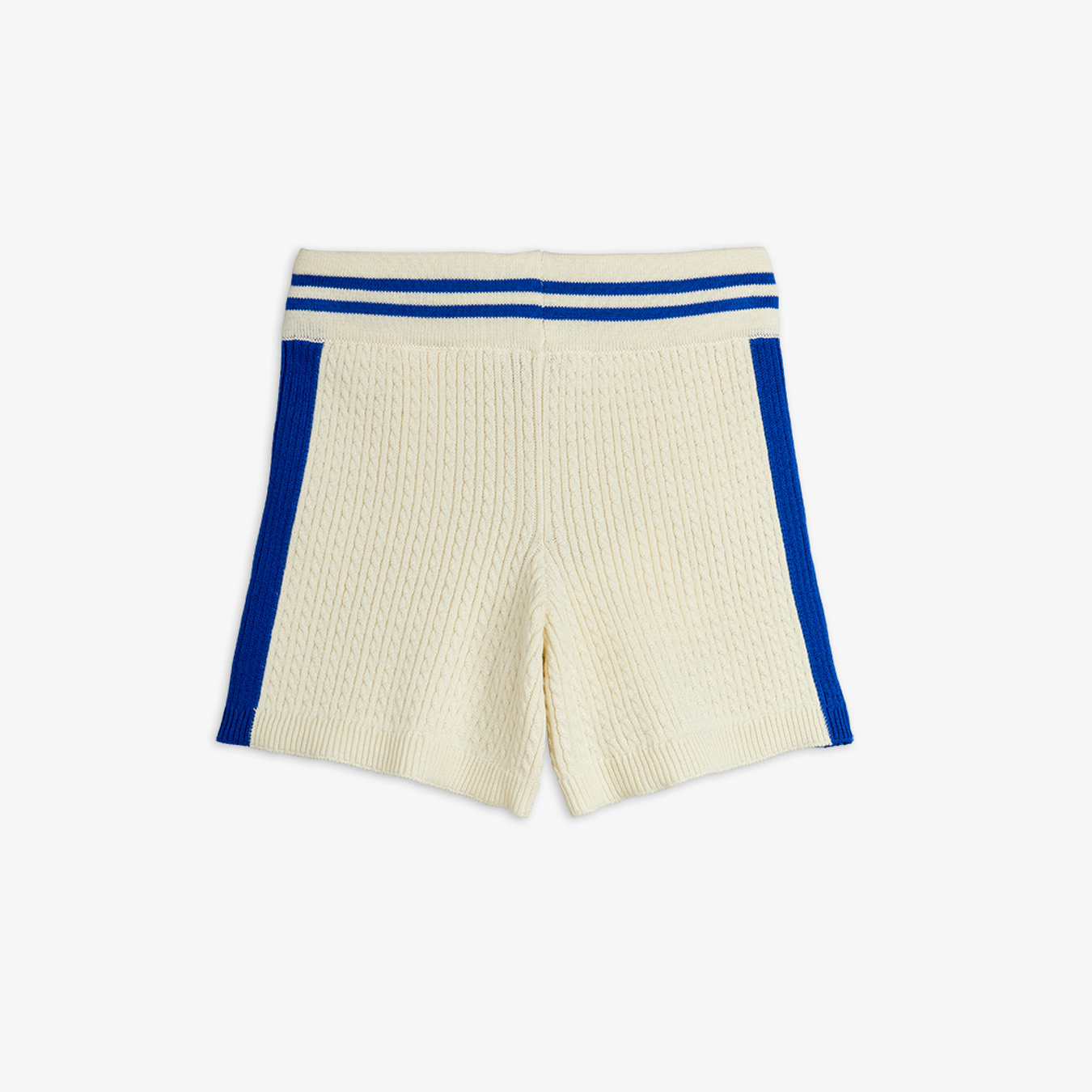 Cable Knit Shorts Offwhite | Mini Rodini