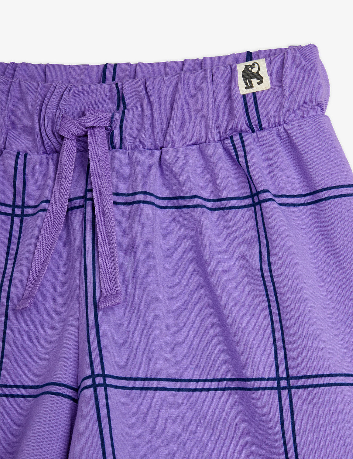 Check Shorts Purple | Mini Rodini