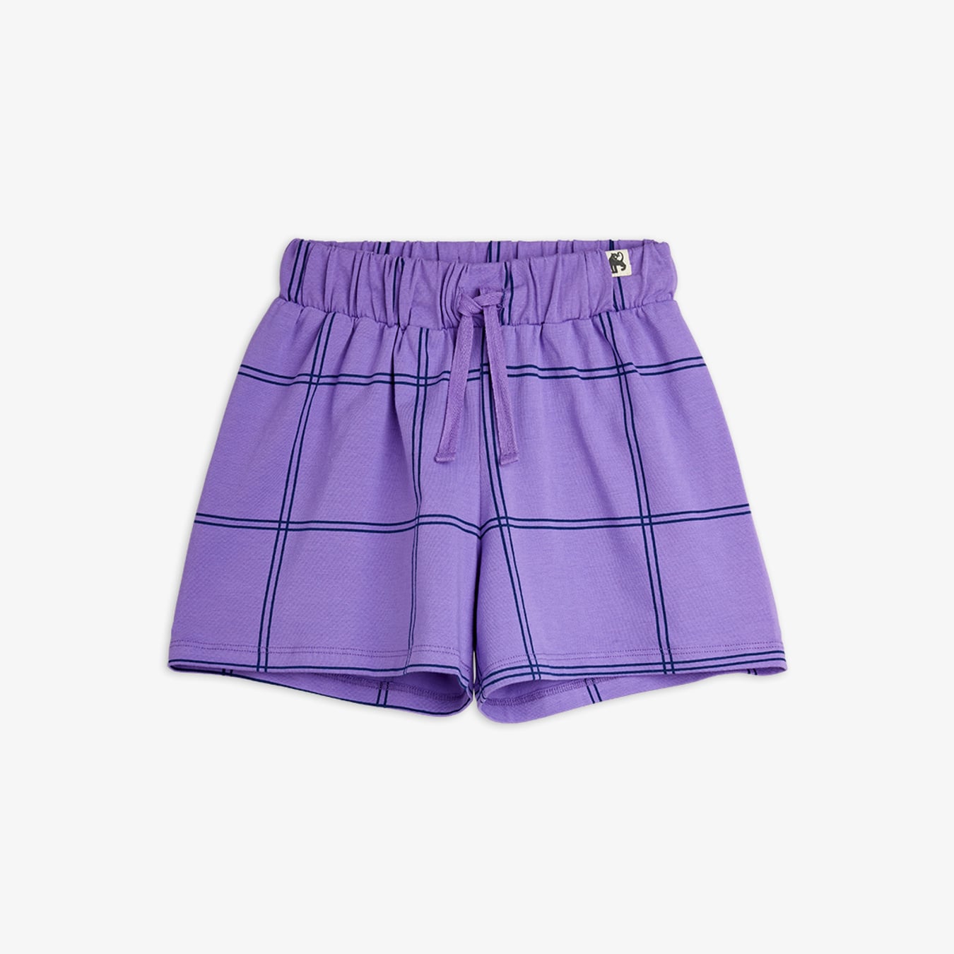 Check Shorts Purple | Mini Rodini