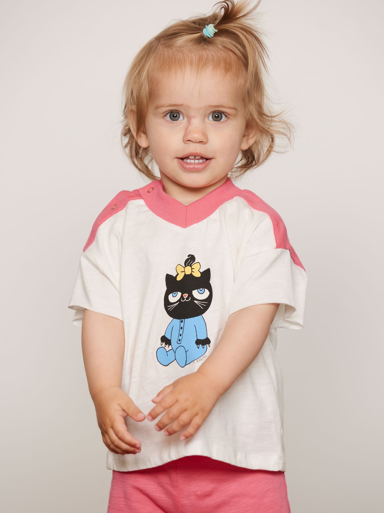 Cat Baby Set Pink | Mini Rodini