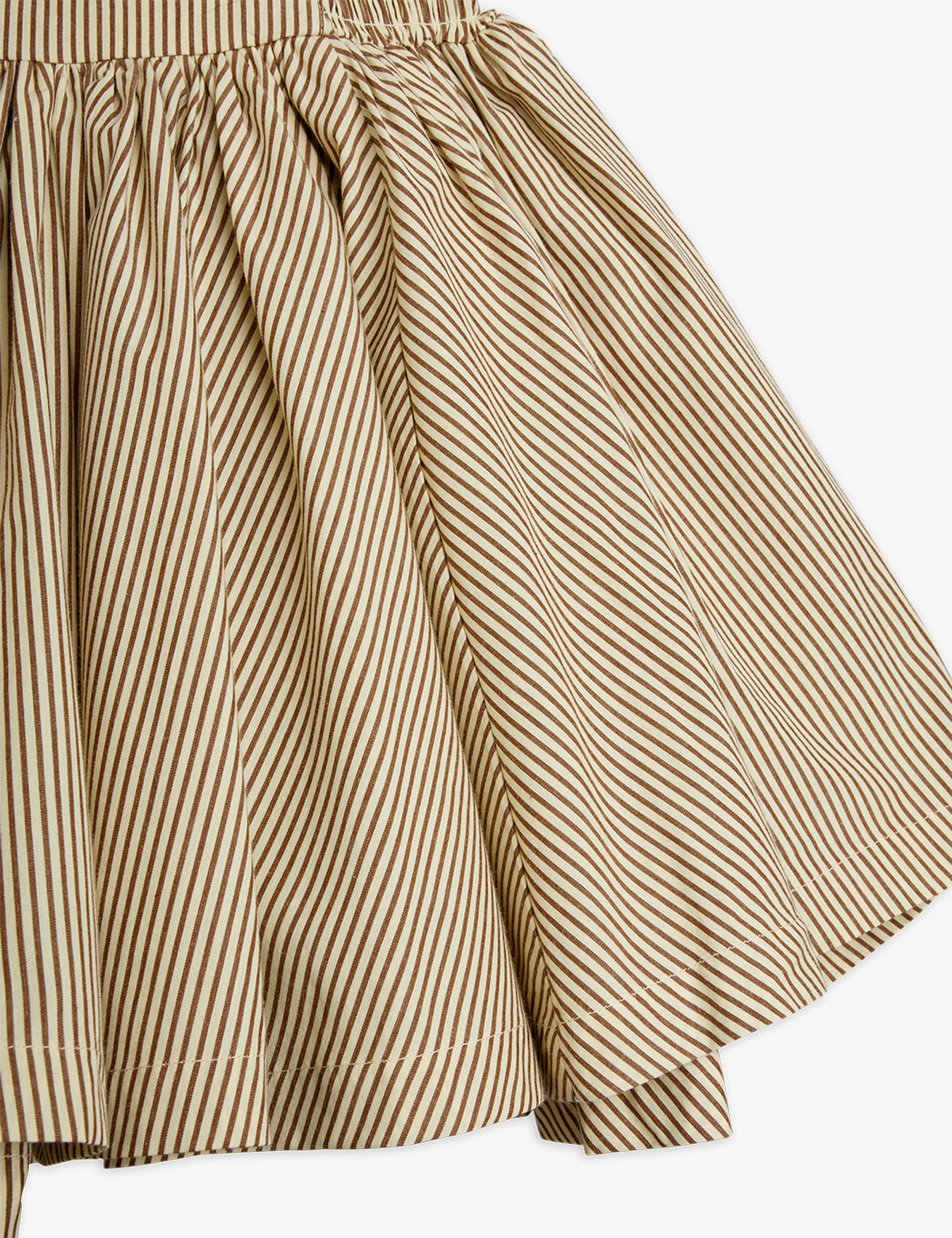 Poplin Smock Dress Brown | Mini Rodini