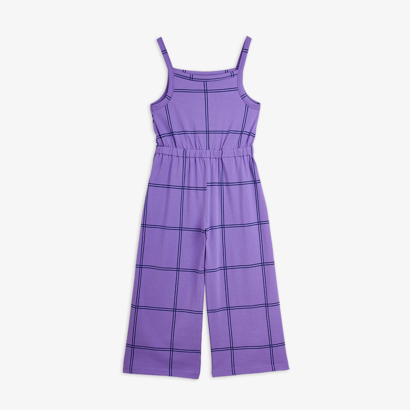 Check Jumpsuit Purple | Mini Rodini
