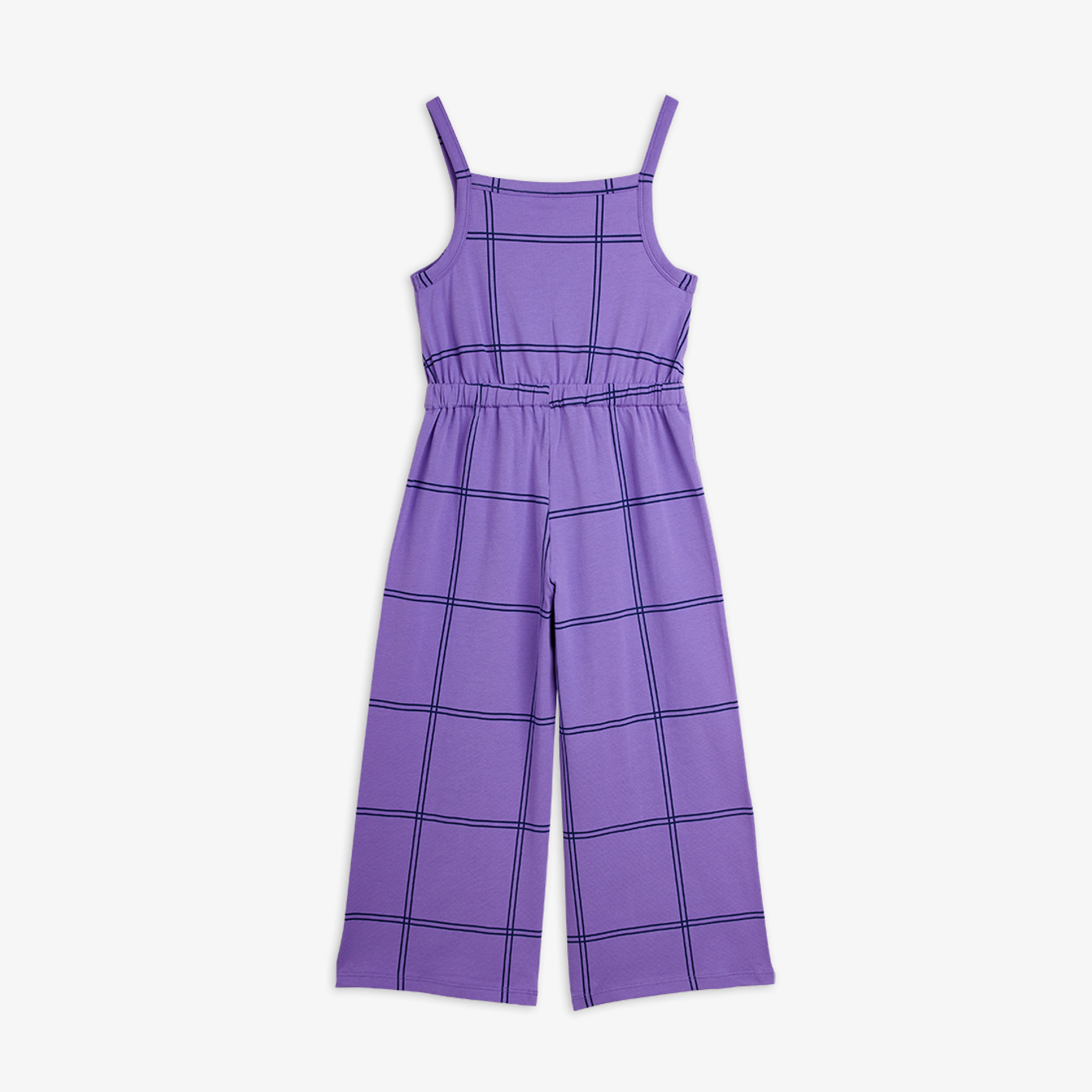 Check Jumpsuit Purple | Mini Rodini