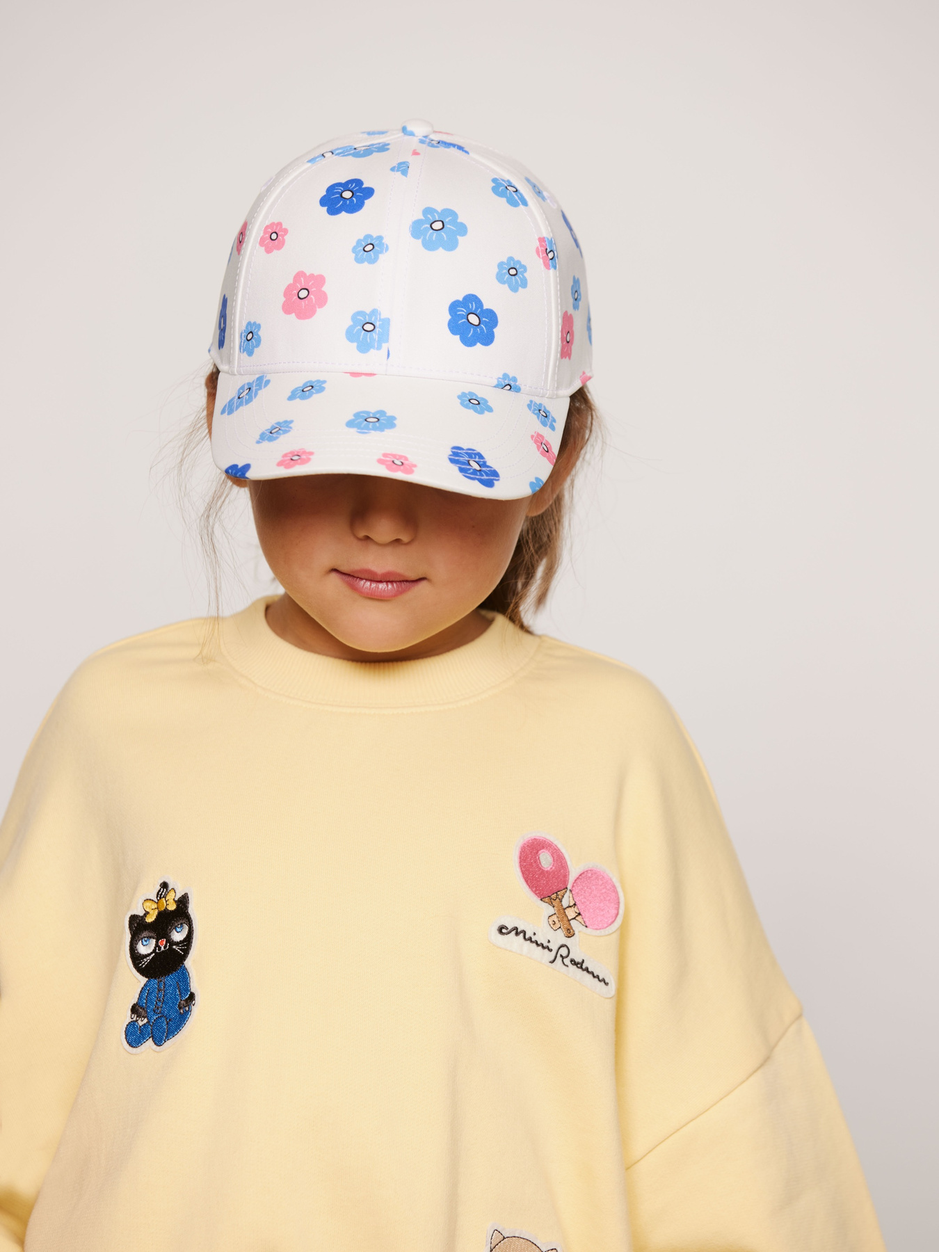 Flowers Cap Multi | Mini Rodini