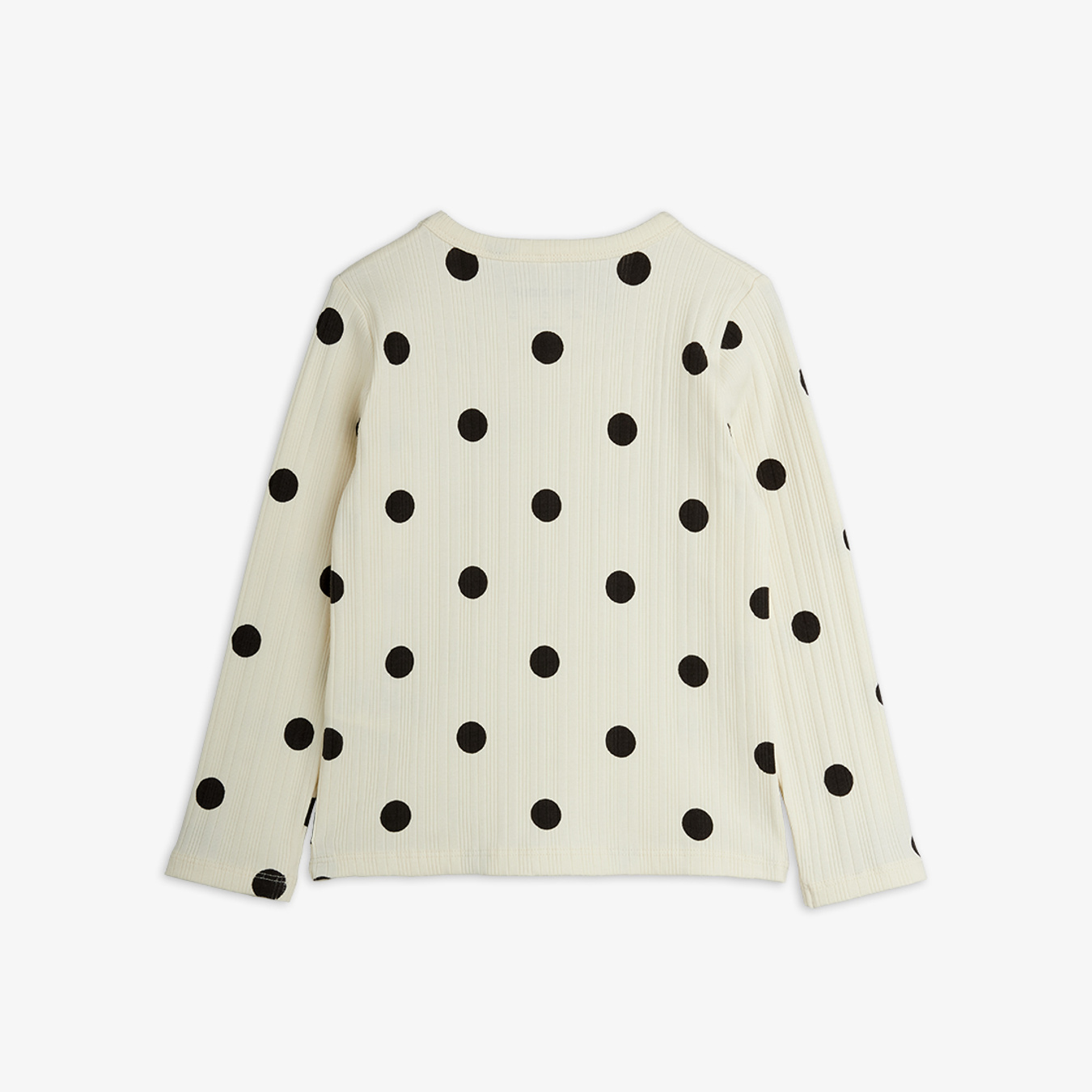 Dots dog long sleeved top Off-white | Mini Rodini