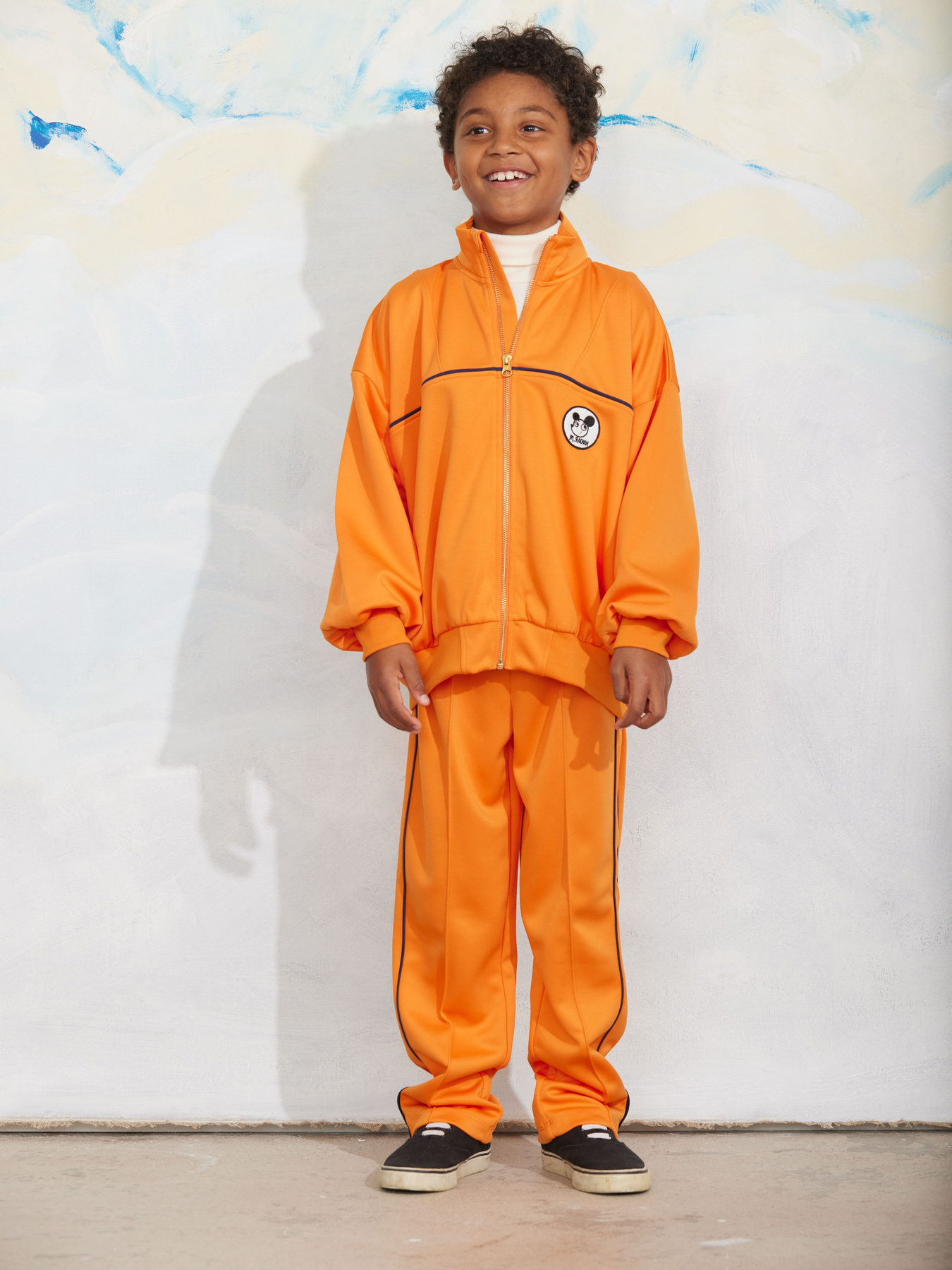 Ritzratz patch tracksuit jacket Orange | Mini Rodini