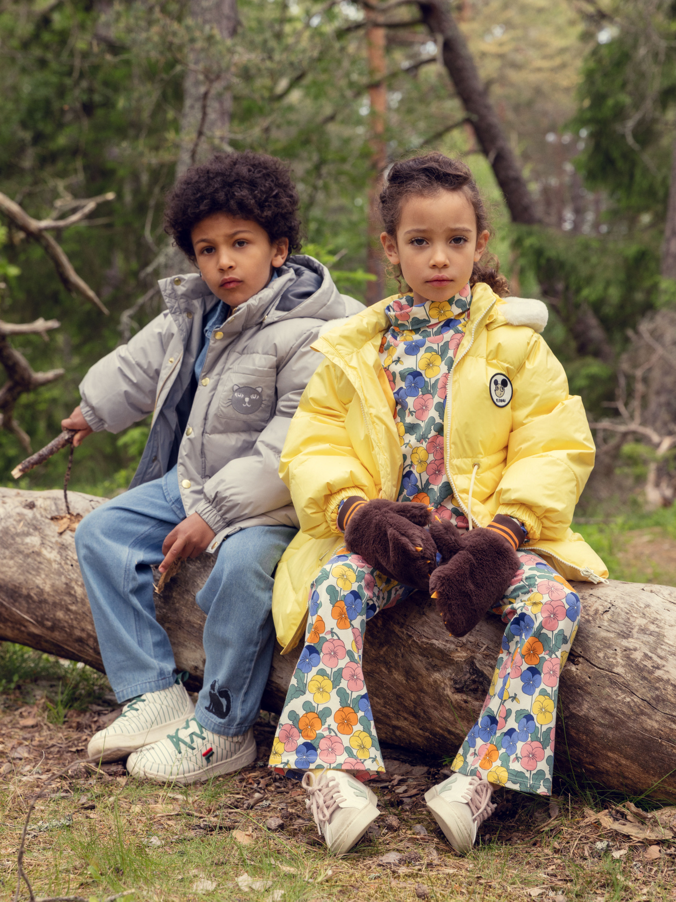 Mini Rodini Flower - Florals for kids, toddlers & babies