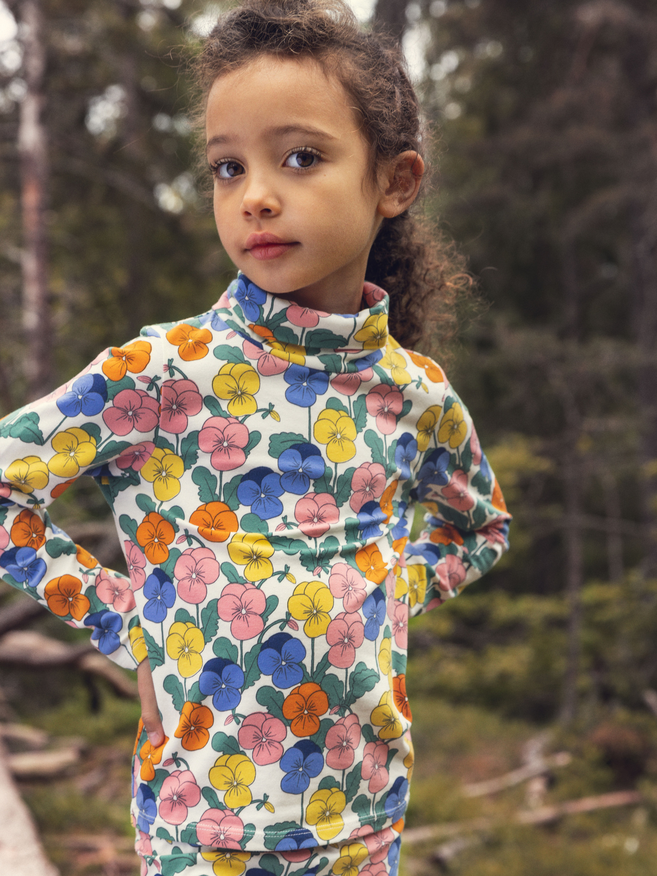 Mini Rodini Flower - Florals for kids, toddlers & babies