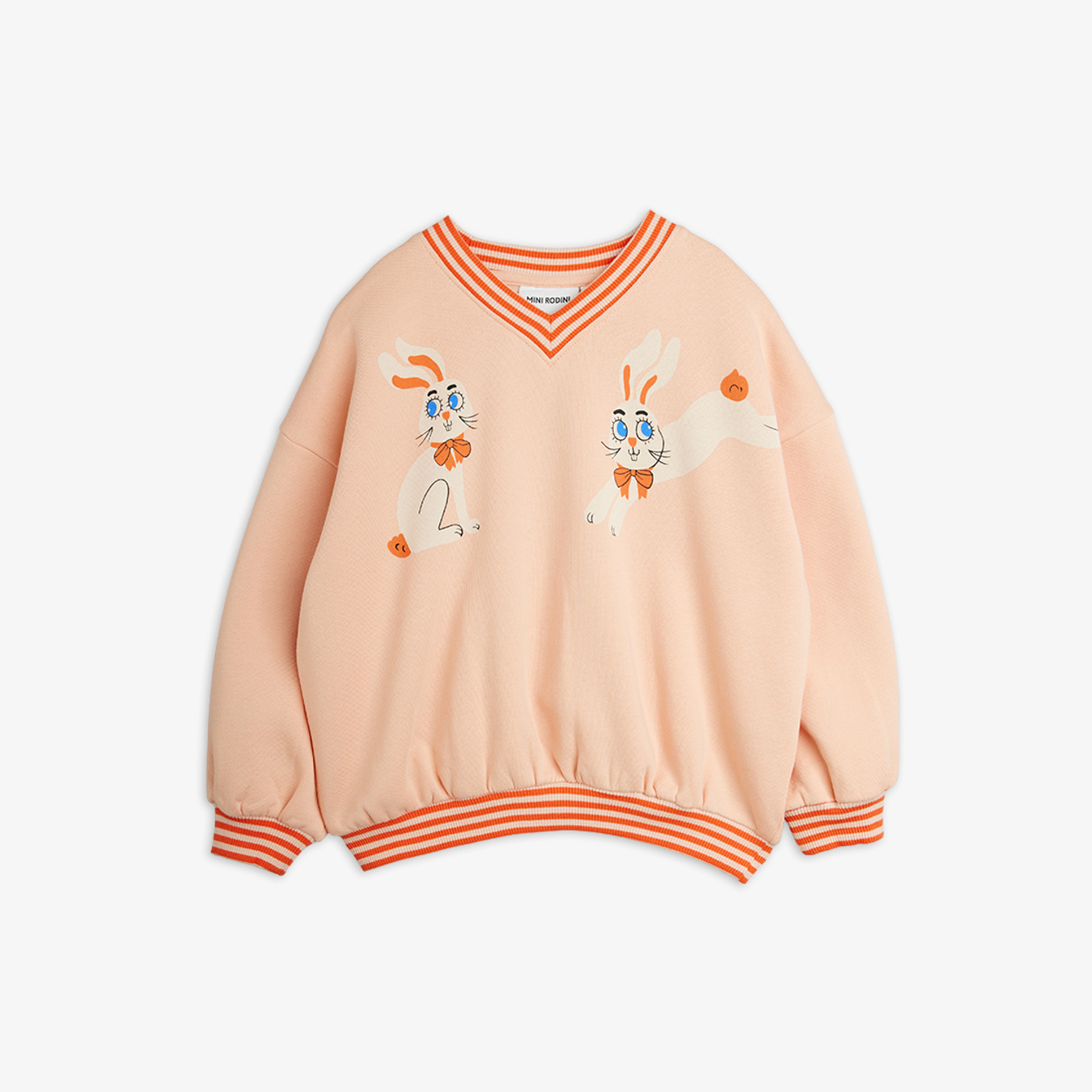MINI RODINI bobo choses tiny cottonスウェット Rabbits sweatshirt Blue | Mini Rodini