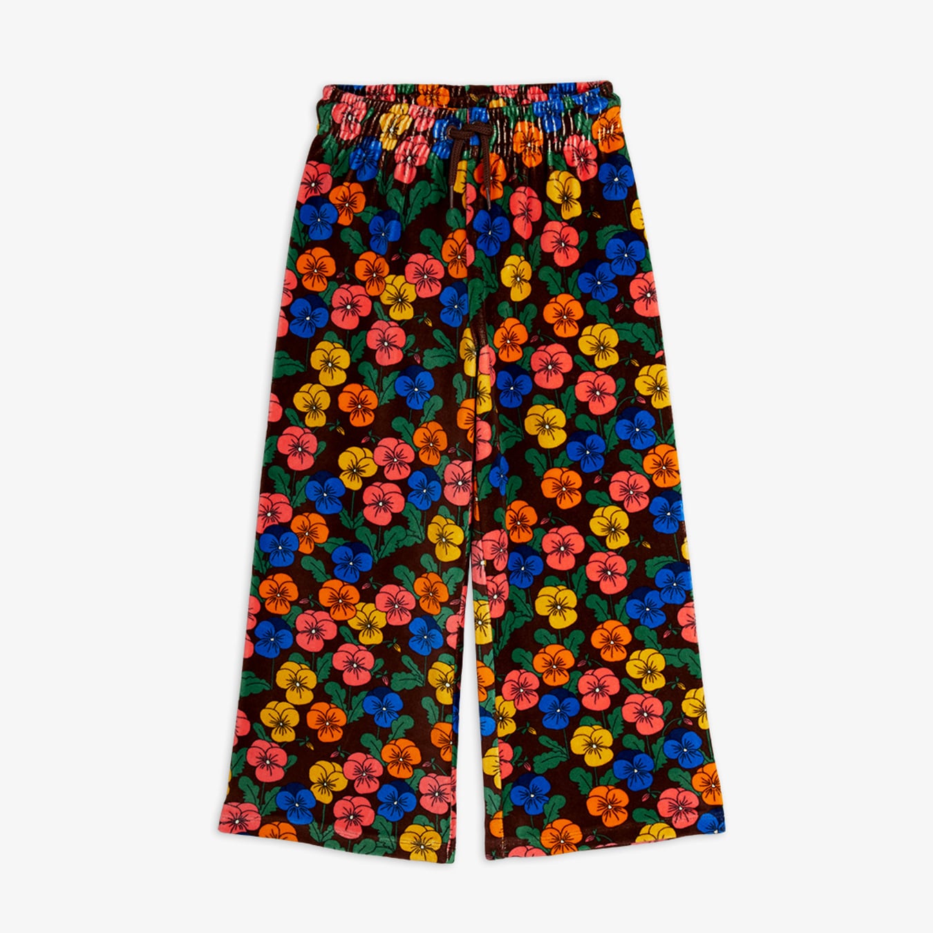 Violas velour trousers Multi | Mini Rodini