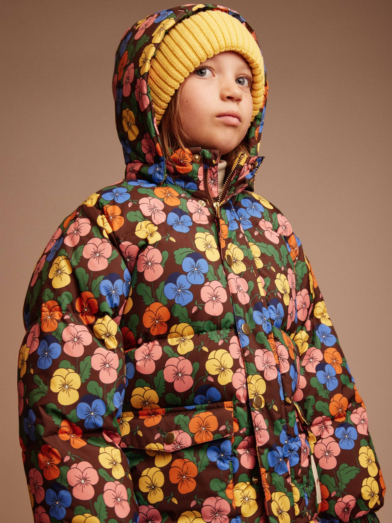 Violas heavy puffer jacket Multi | Mini Rodini
