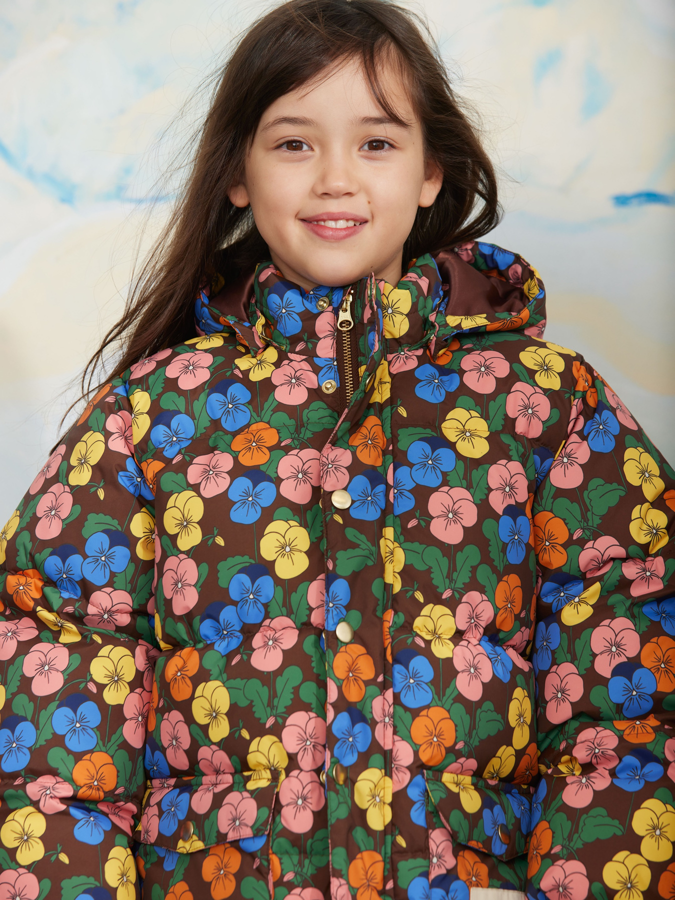 Violas heavy puffer jacket Multi | Mini Rodini