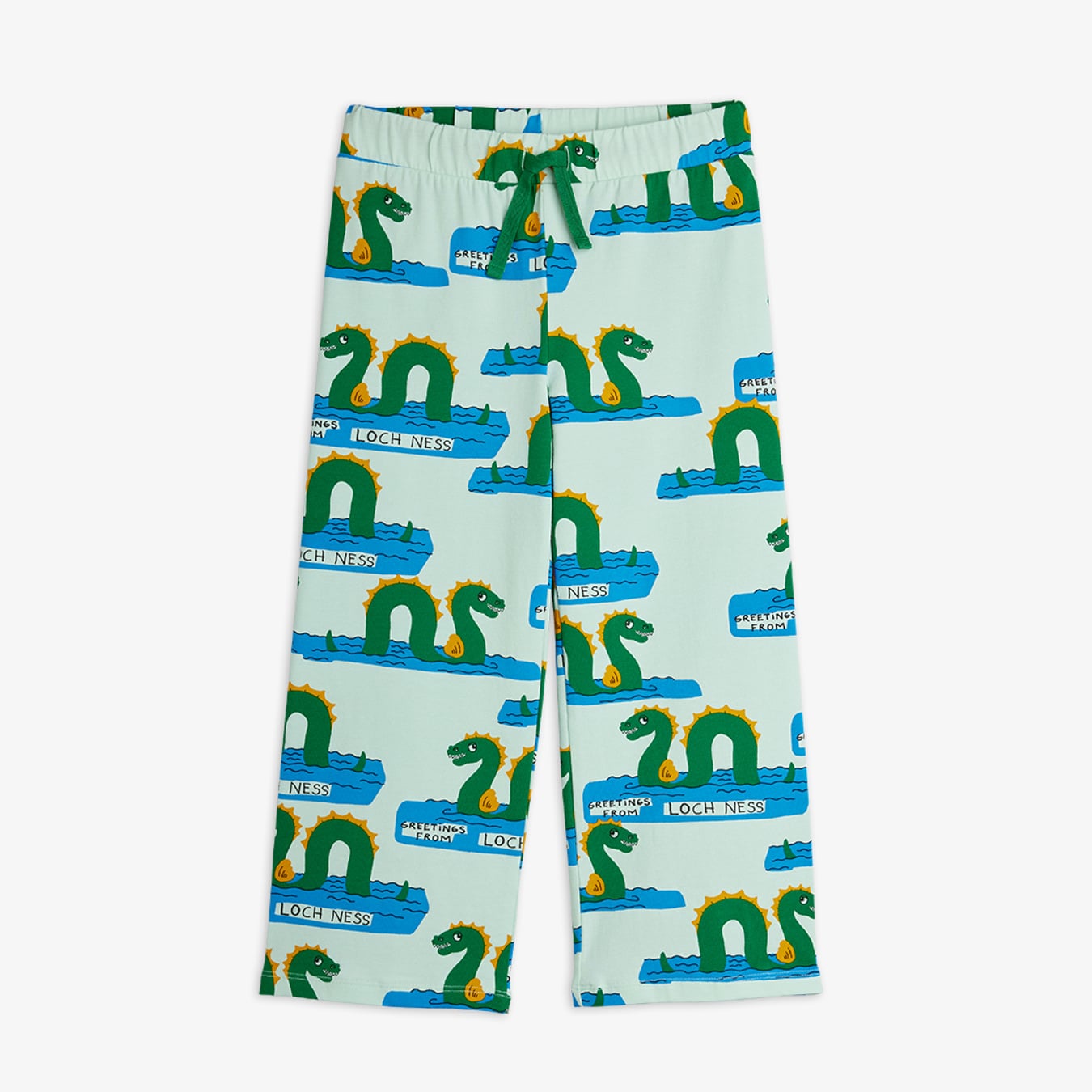 Loch ness trousers Green | Mini Rodini