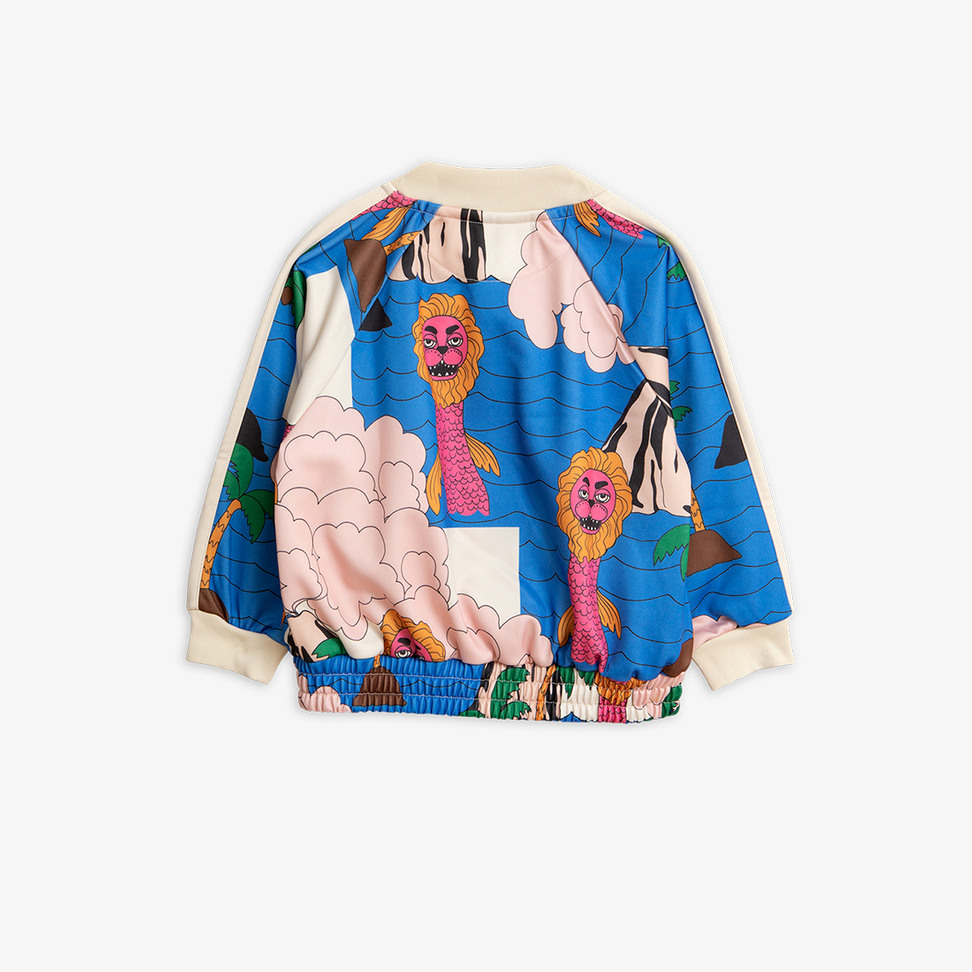 Sea Monster Track Jacket Multi | Mini Rodini