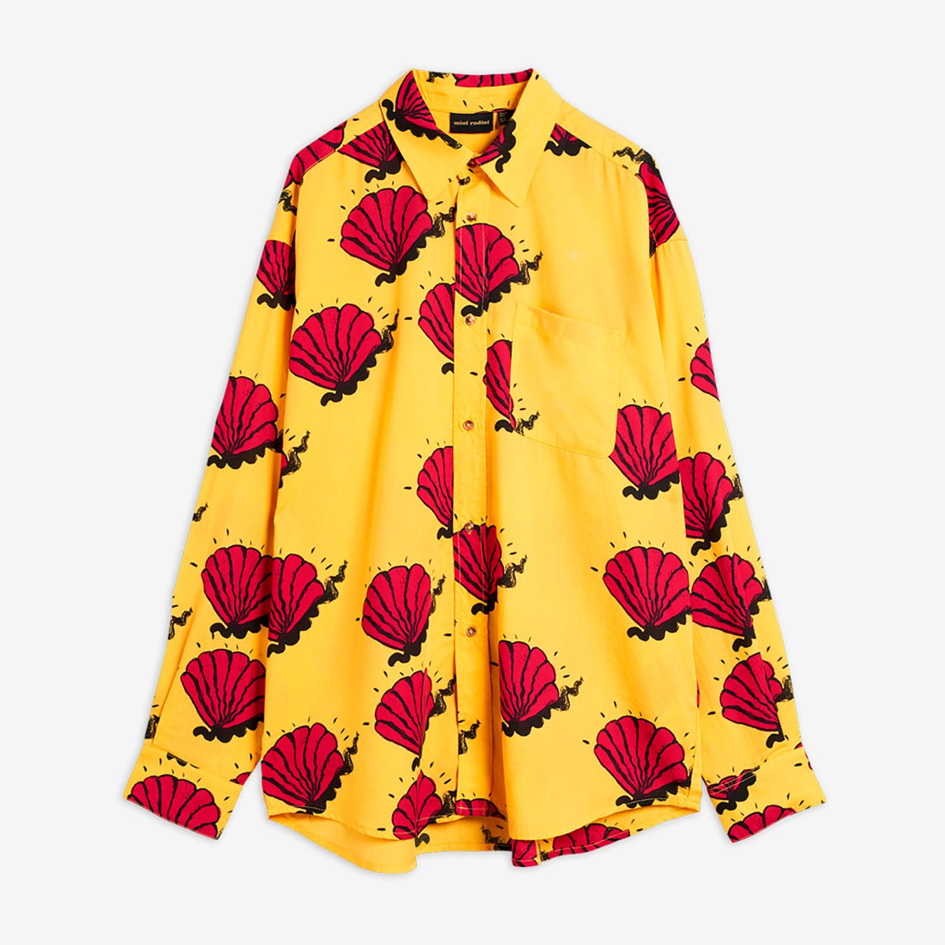 Shell woven adult shirt