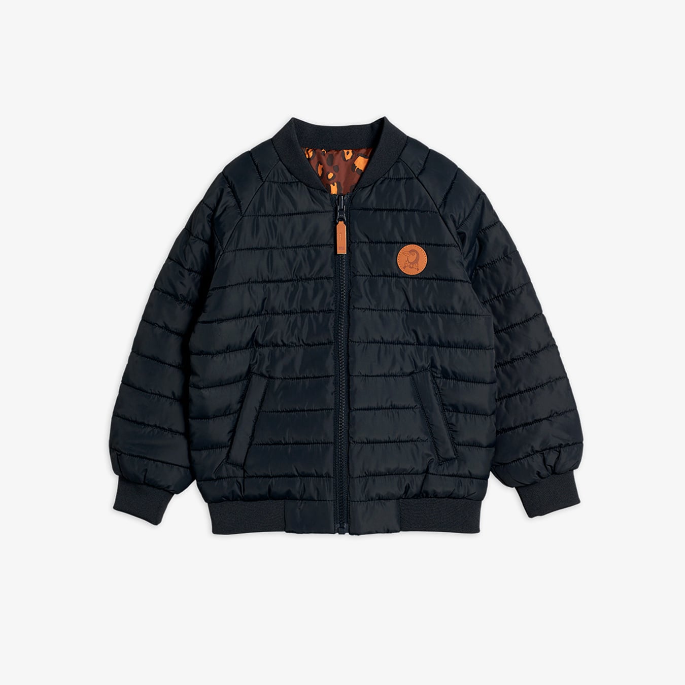 Leopard insulator jacket | Mini Rodini